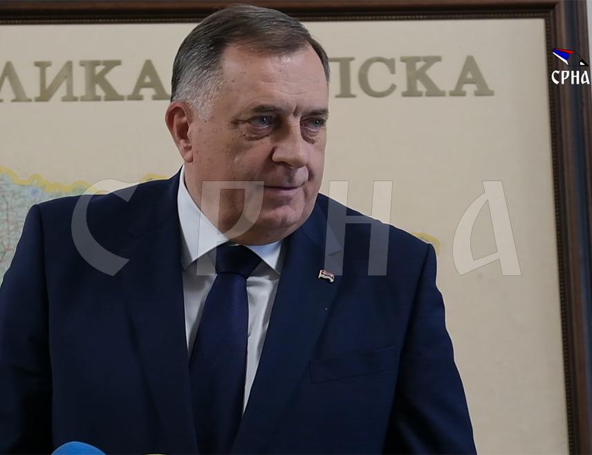 BANJA LUKA, MARCH 3 /SRNA/ - Republika Srpska clearly supports the efforts of the United States to resolve the issue of nuclear weapons in Iran, as well as Israel's efforts to ensure its own security and the security of the Jewish people, stated SNSD President Milorad Dodik.