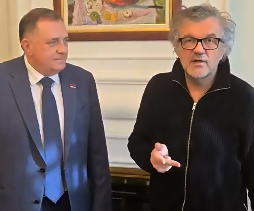 BANJA LUKA, MARCH 6 /SRNA/ - SNSD president Milorad Dodik and renowned Serbian film director Emir Kusturica wished Hungarian Prime Minister Viktor Orban victory in the upcoming elections.