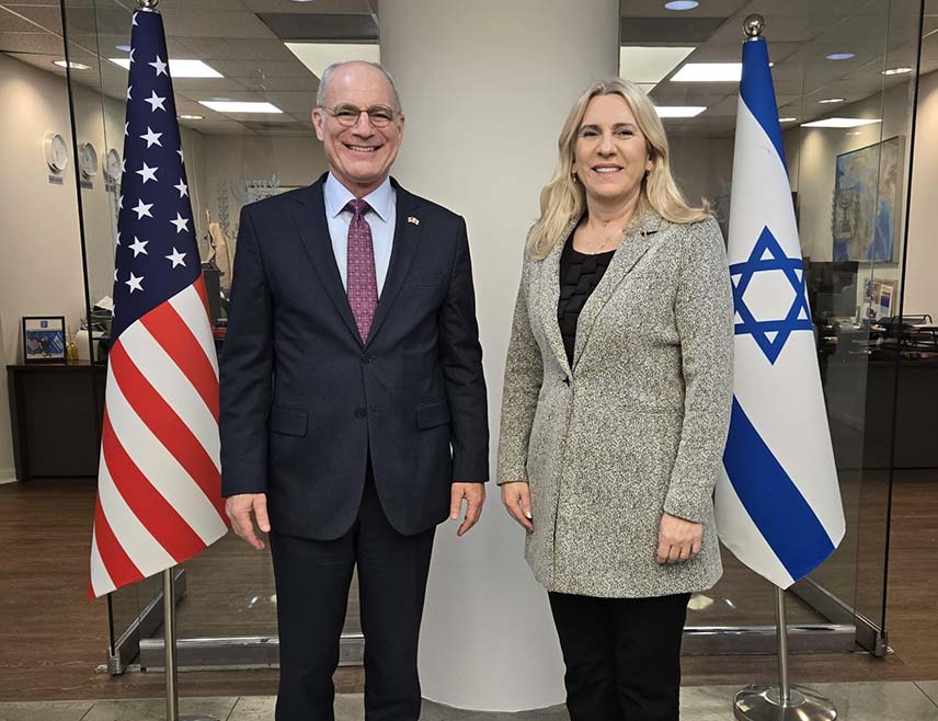 WASHINGTON, MARCH 6 /SRNA/ - Serb member of the Presidency of BiH Željka Cvijanović said that she informed Israel’s Ambassador to the United States, Yechiel Leiter, about the political, economic, and security situation in BiH, as well as Republika Srpska’s struggle to preserve its constitutional position.