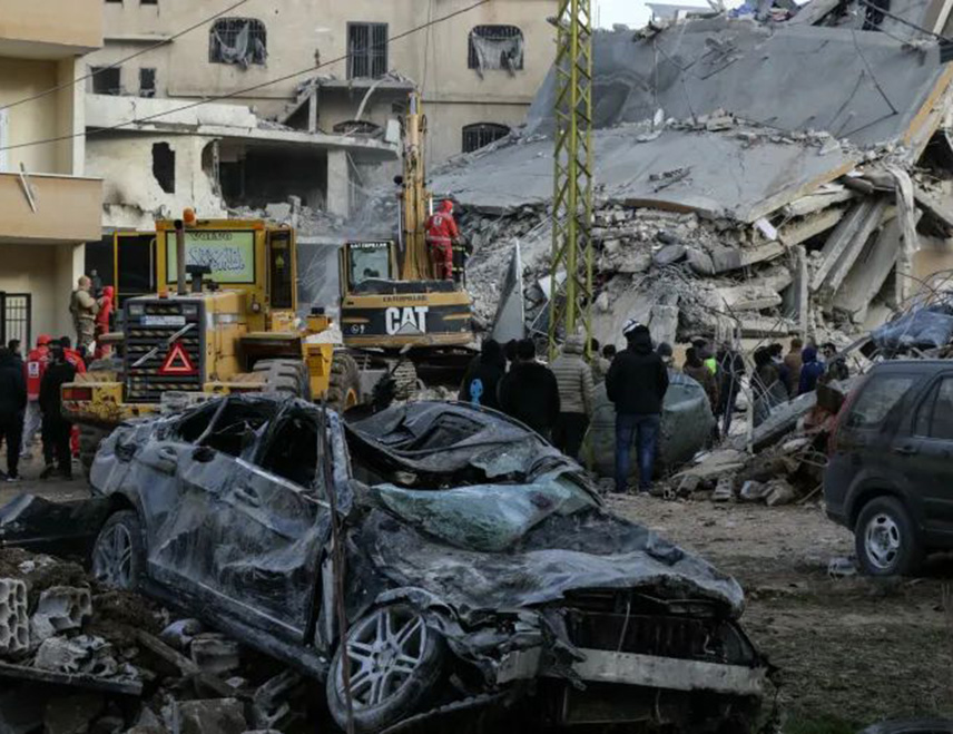 БЕЈРУТ, 7. МАРТА /СРНА - РИА Новости/ - Број жртава напада израелских снага на истоку Либана порастао је на 41, а 40 људи је рањено, саопштило је либанско Министарство здравља.