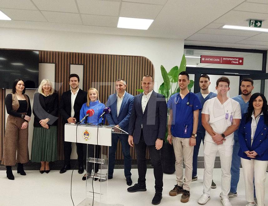 TREBINJE, MARCH 8 /SRNA/ – The new hospital in Trebinje has successfully performed its first complex examinations and procedures in the field of heart disease, allowing patients from Herzegovina to no longer travel to larger medical centers in Foča and Banja Luka.