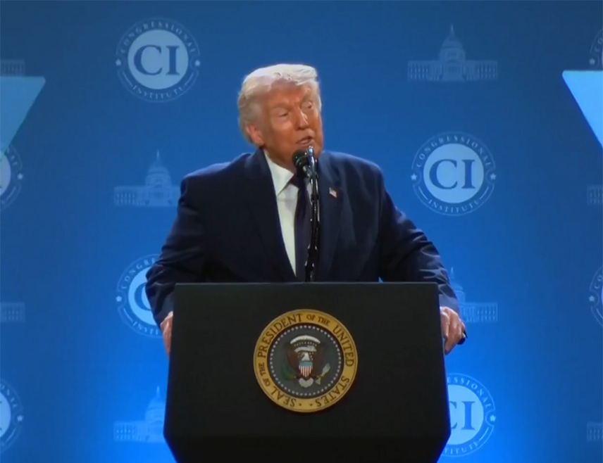 ВАШИНГТОН, 9. МАРТА /СРНА/ - Амерички предсједник Доналд Трамп изјавио је да Вашингтон није имао другог избора него да покрене операцију против техеранског режима, јер би у противном Иран напао америчке положаје у року од седам дана.