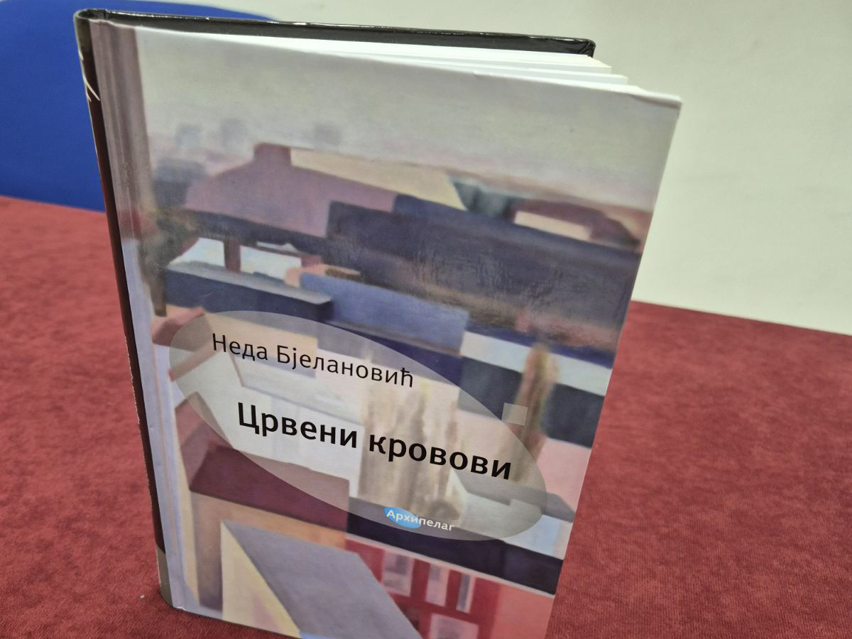 PALE, MARCH 18 /SRNA/ - The novel Red Rooftops by Neda Bjelanović was presented this evening in Pale, dealing with the great tragedy of the Serb people, the peacetime exodus of Sarajevo Serbs.