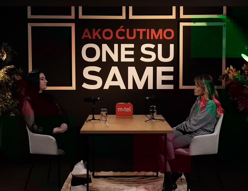 БАЊАЛУКА, 21. МАРТА /СРНА/ - У наставку подкаста "Ако ћутимо, оне су саме" генерелни директор компаније "М:тел" Јелена Триван разговараће вечерас са Меримом Његић, мајком двоје дјеце која и након развода наставља да трпи насиље, сада у онлине простору.