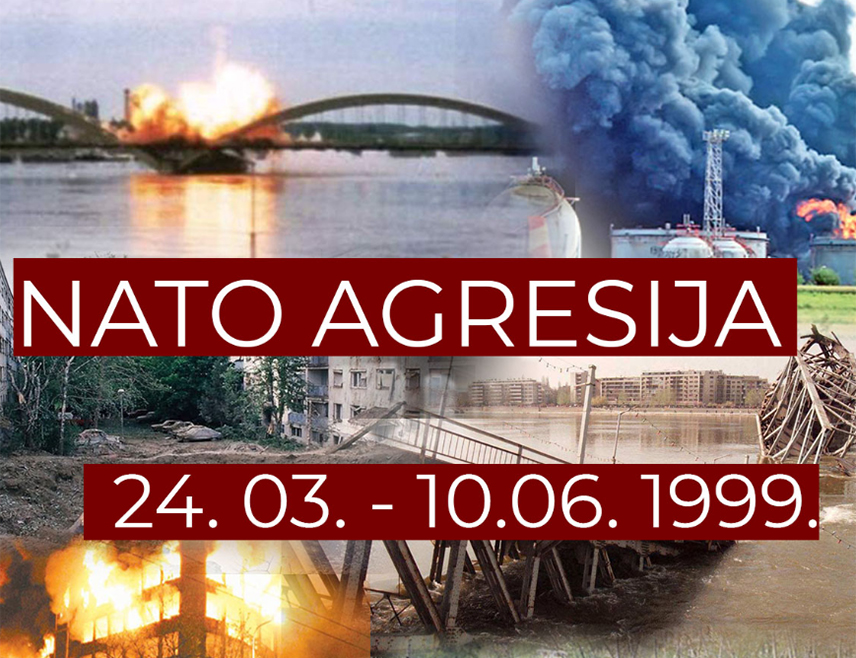 БИЈЕЉИНА, 23. МАРТА /СРНА/ - НАТО пакт је 24. марта 1999. године почео агресију на Савезну Републику Југославију /СРЈ/, а током вишемјесечног ракетирања војних и цивилних објеката страдало је на хиљаде војника и цивила, док се причињена материјална штета мјери десетинама милијарди долара.