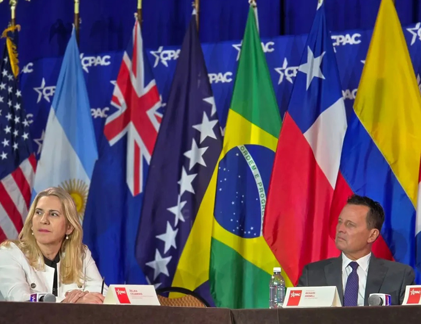 ДАЛАС, 26. МАРТА /СРНА/ - Српски члан Предсједништва БиХ Жељка Цвијановић на Конференцији конзервативне политичке акције у Даласу разговарала је са специјалним изаслаником америчког предсједника Ричардом Гренелом.