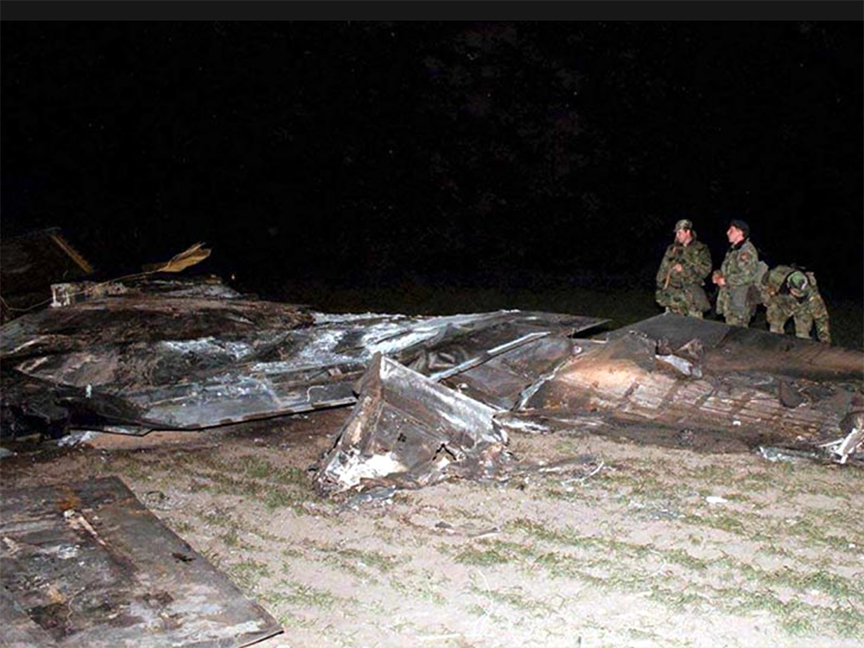 BIJELJINA, MARCH 26 /SRNA/ - On March 27, 1999, the Yugoslav Army shattered the myth of the American "invisible" fighter-bomber F-117 by shooting it down over the village of Buđanovci during the NATO aggression.