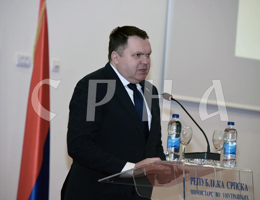 BANJA LUKA, MARCH 30 /SRNA/ – Republika Srpska Minister of the Interior Željko Budimir stated that Republika Srpska will take measures provided by law and the constitution as soon as the decision of the "incomplete" Constitutional Court of BiH is published, by which three articles of the Law on Police and Internal Affairs of Republika Srpska are declared unconstitutional.