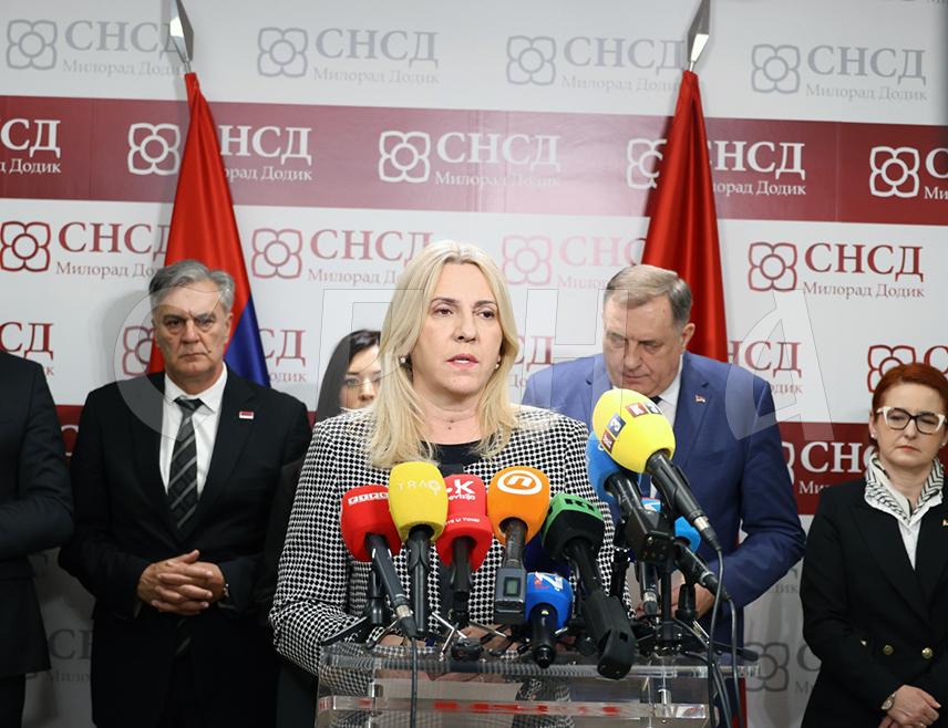 BANJA LUKA, MARCH 31 /SRNA/ – SNSD Deputy Ledaert Željka Cvijanović stated that progress in the international activities undertaken by the party’s team is more than evident, emphasizing that strong bridges of cooperation have been built with all countries that take a realistic approach to BiH.