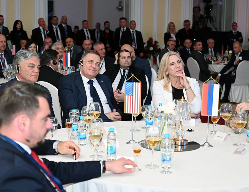 BANJA LUKA, APRIL 7 /SRNA/ – The Serb BiH Presidency member, Željka Cvijanović, emphasized that the visit to Banja Luka by the son of the U.S. president, Donald Trump Jr., represents a great honour for Republika Srpska and its citizens.