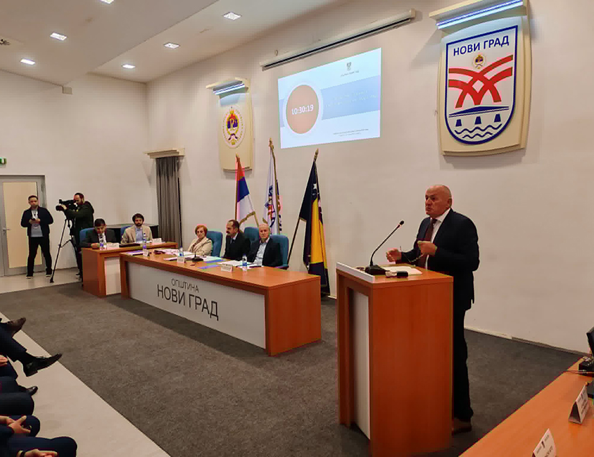 NOVI GRAD, APRIL 9 /SRNA/ - BiH is ready to challenge Croatia's plan to build a radioactive waste repository on Trgovska Gora in the municipality of Dvor, right on the border with BiH, said coordinator of the Expert and Legal Team Borislav Bojić at a session of the Novi Grad Municipal Assembly.