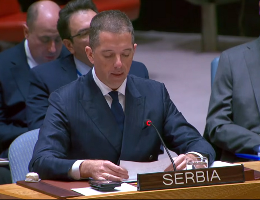 ЊУЈОРК, 9. АПРИЛА /СРНА/ - Унмик није само релевантан него и незамјењив фактор стабилности на Косову и Метохији, а Србија остаје посвећена подршци његове улоге у изградњи и одржавању мира, изјавио је министар спољних послова Србије Марко Ђурић.