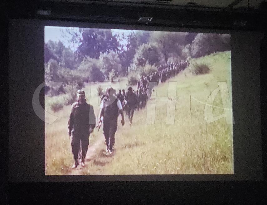 ПАЛЕ, 17. АПРИЛА/СРНА/ - На Палама је данас приказан документарни филм "Орлови Грмеча" о истоименом другом извиђачко-диверзантском одреду Другог крајишког корпуса Војске Републике Српске који садржи аутентична свједочанства учесника, са посебним освртом на њихов допринос и страдање.