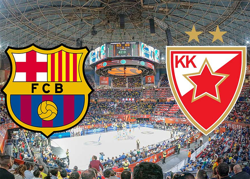 БАРСЕЛОНА, 17. АПРИЛА /СРНА/ - Кошаркаши "Црвене звезде" завршили су регуларни дио Евролиге на 10. мјесту и у плеј-ину играће против "Барселоне".