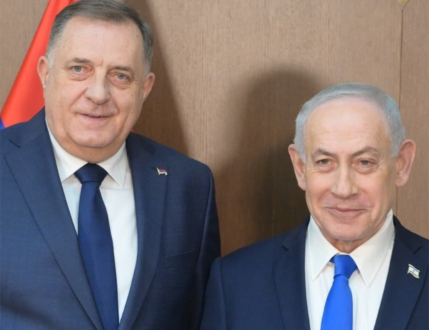 БАЊАЛУКА, 21. АПРИЛА /СРНА/ - Предсједник Милорад Додик упутио је честитке премијеру Израела Бењамину Нетанјахуу, предсједавајућем Кнесета Амиру Охану и министру спољних послова Гидеону Сару, као и народу и држави Израел поводом Дана независности, који ће бити обиљежен сутра, 22. априла, са жељом да овај велики празник годинама прослављају у миру.