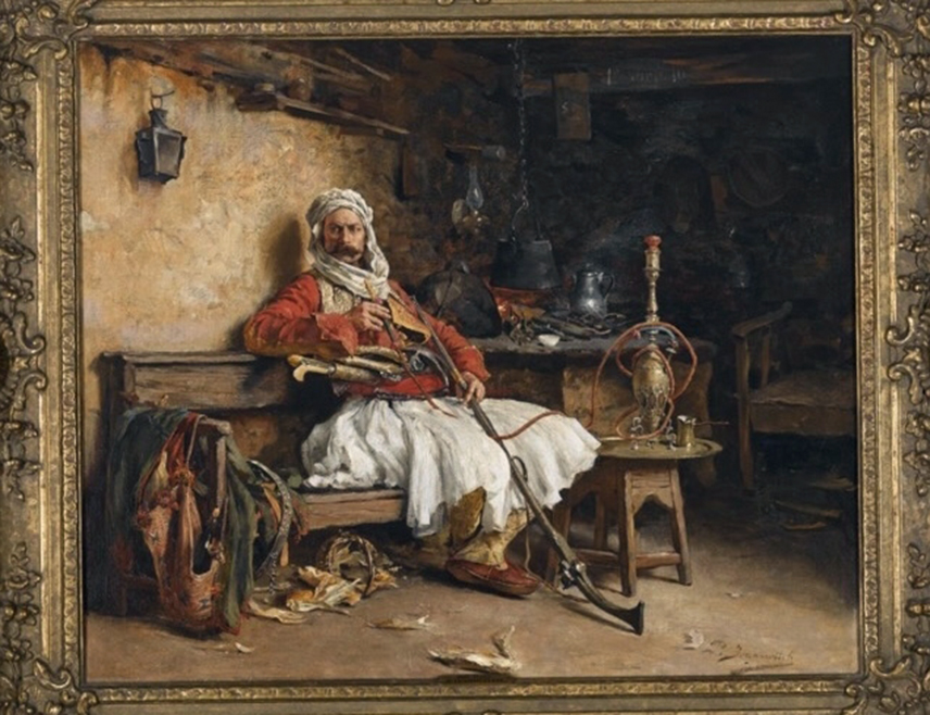 БЕОГРАД, 29. АПРИЛА /СРНА/ - Србија је откупила слику "Стражар који се одмара" аутора Паје Јовановића, на аукцији у Лондону за 170.000 фунти, саопштено је из Министарства културе Србије.