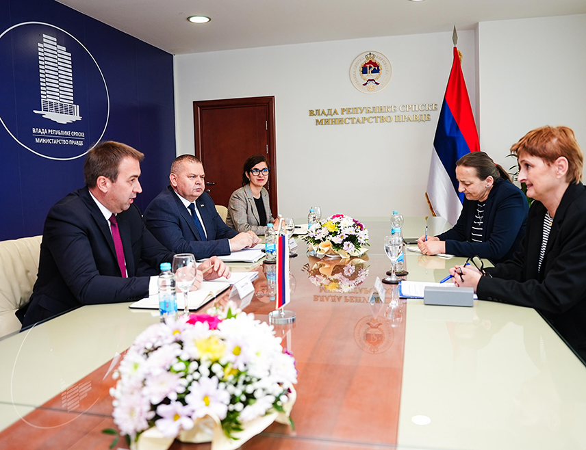 BANJA LUKA, APRIL 29, 2026 /SRNA/ – Modernization of the prison system is one of the key priorities of the Republika Srpska Ministry of Justice, Minister Goran Selak said during the meeting with representatives of the Council of Europe in Banja Luka.