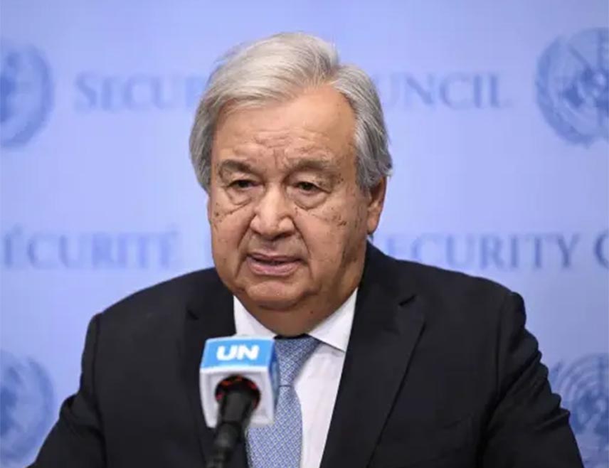 NEW YORK, MAY 11 /SRNA - RIA Novosti/ - The parties to the conflict in the Middle East should refrain from steps that could lead to further escalation of the situation and continue negotiations until a full settlement, UN Secretary-General Antonio Guterres.