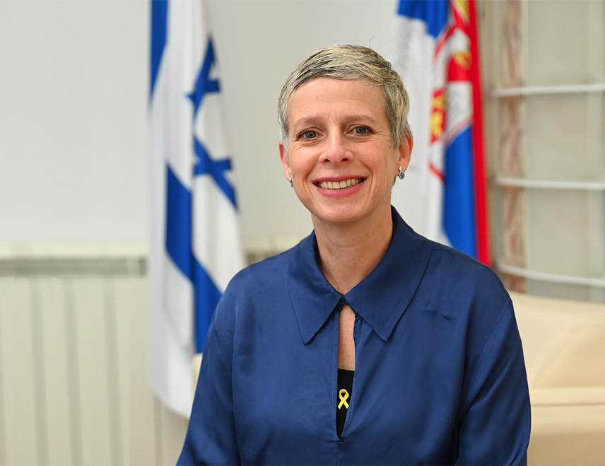 BELGRADE, MAY 14 /SRNA/ – Avivit Bar-Ilan, Israel's ambassador to Belgrade, stated that Israel and Serbia are countries that understand well what resilience means, and that both societies know how to preserve their identity and hope through difficult historical victories.