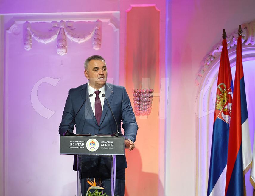 BANJA LUKA, MAY 19 /SRNA/ - Prime Minister of Republika Srpska Savo Minić said today in Banja Luka at a ceremonial academy of the Memorial Centre of Republika Srpska that the Government will always support the documentation of testimonies about the suffering of the Serbian people.