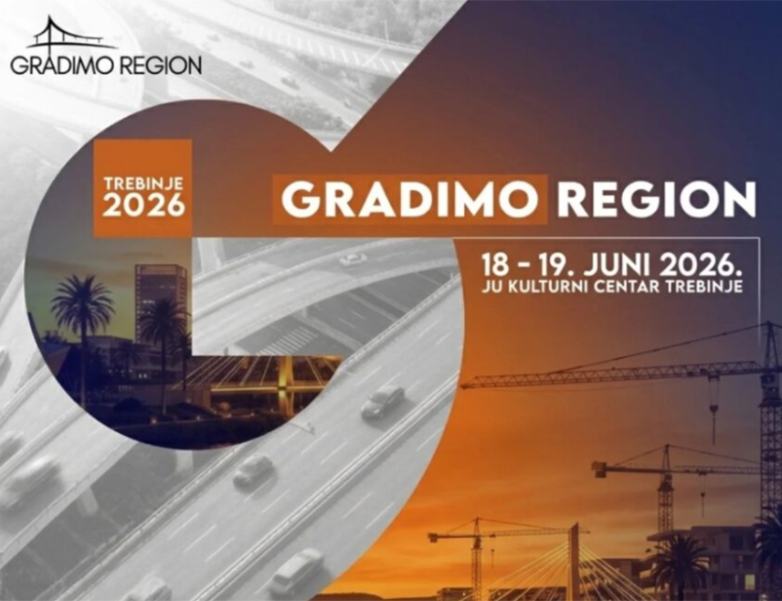 TREBINJE, MAY 24 /SRNA/ - One of the central topics of the regional infrastructure and construction conference “Building the Region,” to be held on June 18–19 in Trebinje, will be focused on the construction of energy facilities and strategic investments in the Western Balkans.