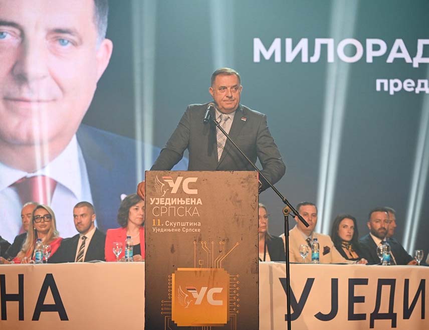 БАЊАЛУКА, 24. МАЈА /СРНА/ - Актуелна власт у Републици Српској и владајућа коалиција не смију да изгубе ове изборе, поручио је данас у Бањалуци лидер СНСД-а Милорад Додик.