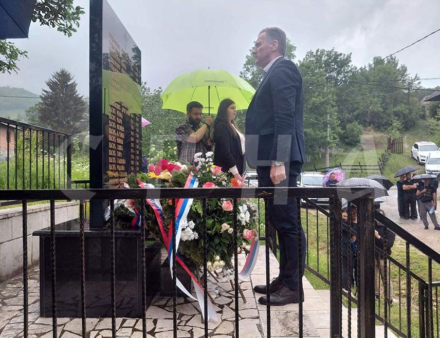 TRNOVO, JUNE 3 /SRNA/ - The President of the Istočno Sarajevo City Assembly Boško Jugović pointed out today in Ledići that this once Serb village is now a place of mourning and suffering, but also a warning.