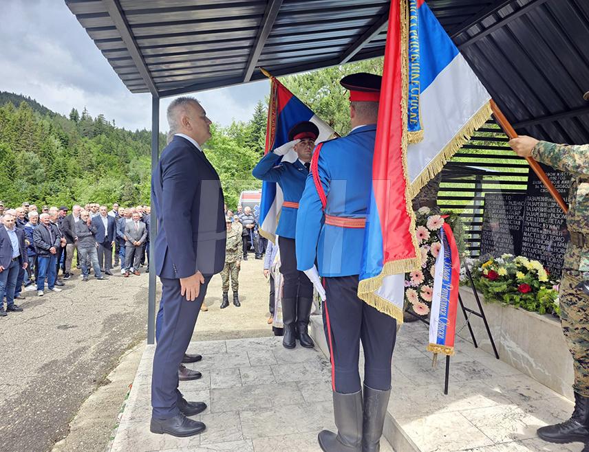HAN PIJESAK, JUNE 4 /SRNA/ – Republika Srpska Prime Minister Savo Minić has stated today in Žepa, near Han Pijesak, that visiting the site where Serb fighters lost their lives is a sacred duty and obligation.