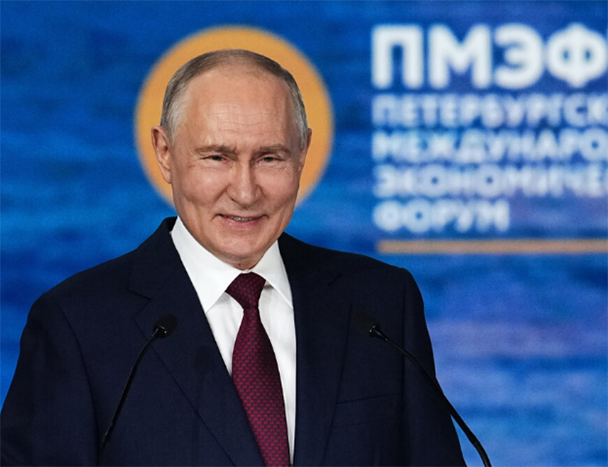 МОСКВА, 5.  ЈУНА /СРНА/ - Руски предсједник Владимир Путин изјавио је да има поштовање према америчком предсједнику Доналду Трампу, оцијенивши да би се рат у Украјини можда другачије одвијао да је он у то вријеме био на власти.