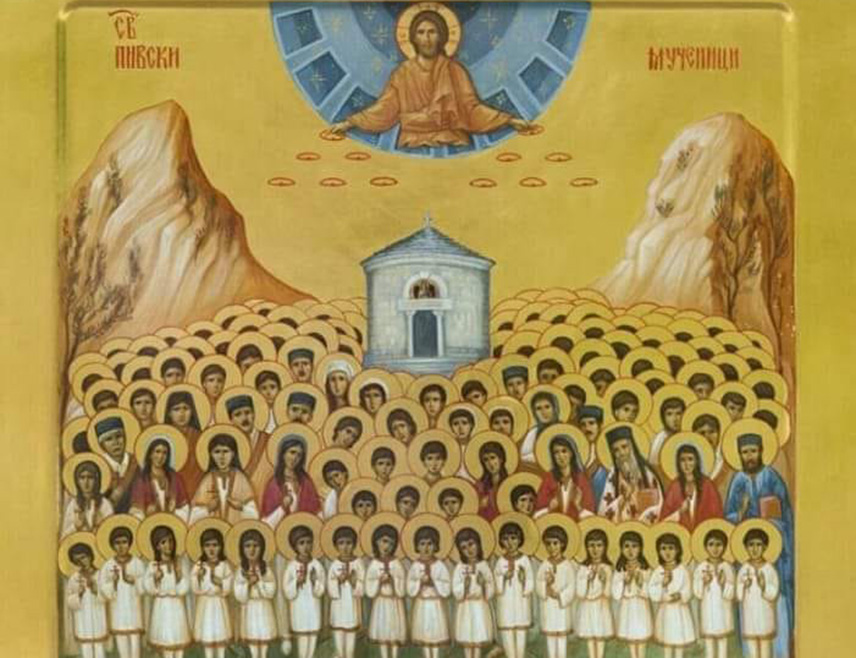 PIVA, JUNE 7 /SRNA/ – The Serbian Orthodox Church is today commemorating the Holy Martyrs of Piva, victims of a Nazi atrocity in the Piva region, where, from June 6 to June 12, 1943, the Nazi Division Prinz Eugen, together with Muslim members of the SS Handschar, killed 1,290 residents of Piva, including 549 children and young people under the age of 20.