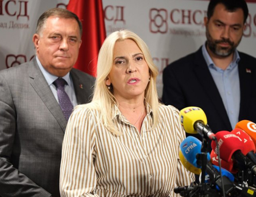 ЦВИЈАНОВИЋ: ЛОНГ-ТЕРМ ПОЛИЦИЕС ХЕЛП СХИЕЛД СРПСКА ФРОМ ХАРМФУЛ ЕФФЕЦТС ОФ БиХ ДЕЦИСИОНС