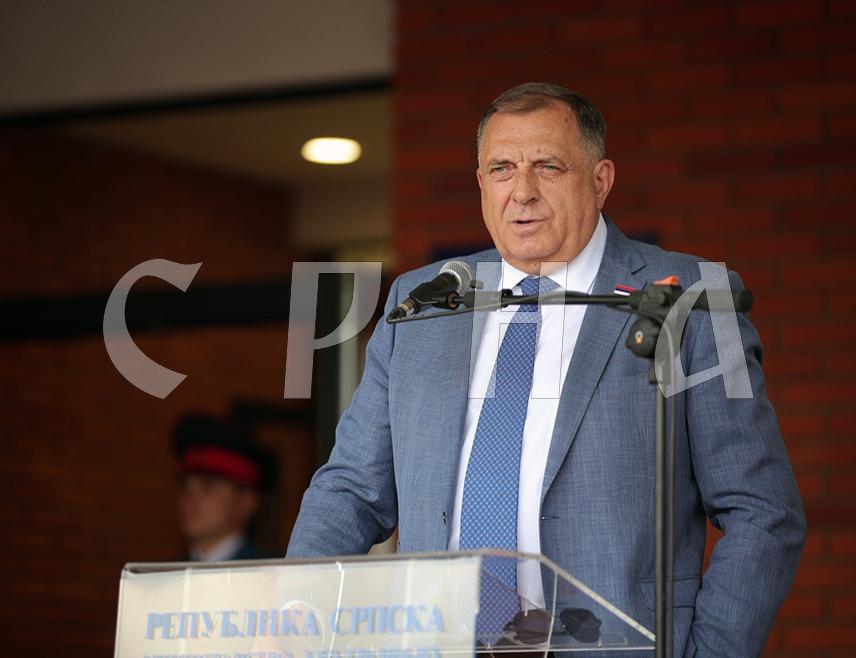 PALE, JUNE 19 /SRNA/ - President Milorad Dodik stated today in Pale that the police in Republika Srpska have been given the status and significance they should have, adding that it is not a coincidence that the people of Republika Srpska give their strongest support to the Serbian Orthodox Church and the police.