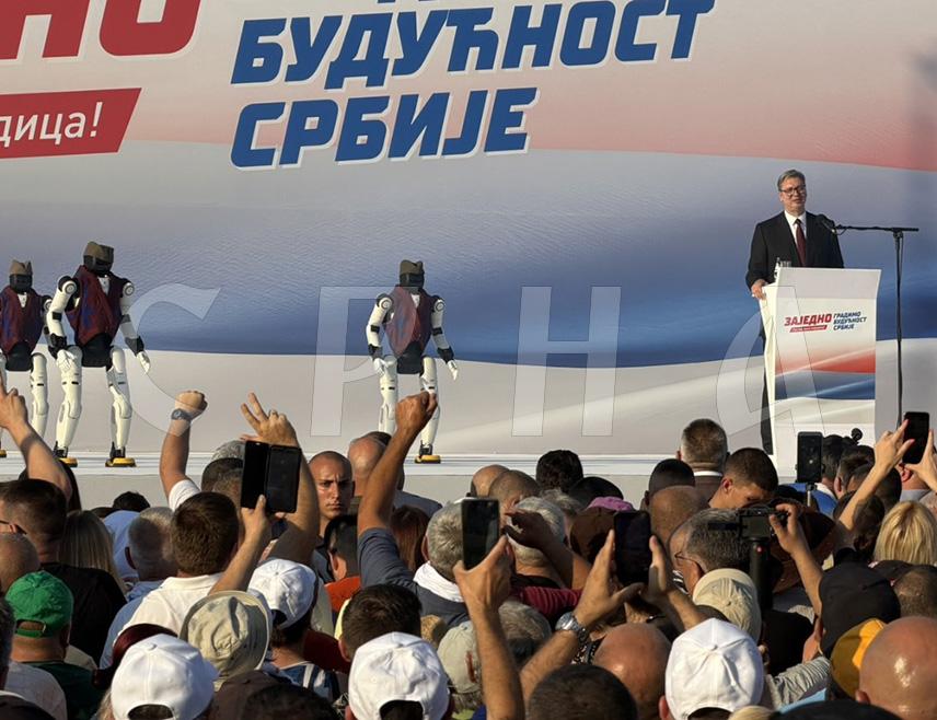 BELGRADE, JUNE 27 /SRNA/ – Serbia’s President Aleksandar Vučić said today at the "Serbia – One Family" gathering that much had been achieved for Serbia over the past 14 years, including preserving peace and independence, and stressed that there had never been any negotiations over whom Kosovo and Metohija belong to.
