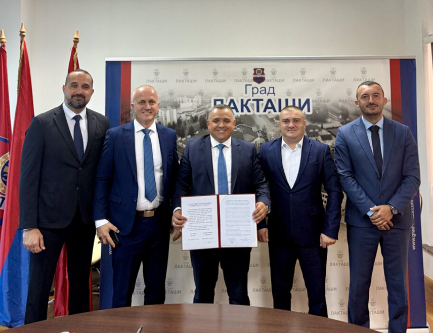 ЛАКТАШИ, 16. ЈУЛА /СРНА/ - Представници града Лакташи и кинеског града Јантаи данас су потписали Споразум о сарадњи, чиме је отворено ново поглавље у међународној сарадњи и очекује се да у наредном периоду буду дефинисани конкретни пројекти.
