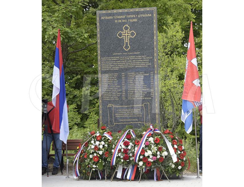 BANJA LUKA, JULY 26 /SRNA/ – The 85th anniversary of the killing of 30 Serbs from the settlements of Durale, Dragočaj, and Ramići in an Ustasha massacre was commemorated today in the village of Durale, in the Banja Luka suburb of Prijakovci.