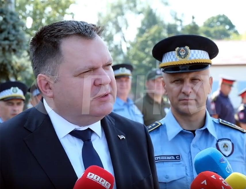 BANJA LUKA, JULY 31 /SRNA/ - The Minister of Internal Affairs of Republika Srpska Željko Budimir said that the Republika Srpska Ministry of Interior /MoI/ will continue the process of equipping the Gendarmerie with gear that meets the tasks and needs of this unit in the 21st century.