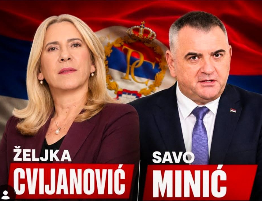 БАЊАЛУКА, 22. АВГУСТА /СРНА/ - Предсједник ДНС-а Ненад Нешић изјавио је да су Жељка Цвијановић и Саво Минић кредибилни кандидати за инокосне функције на предстојећим изборима који воде одговорну и државотворну политику, те би да подршка било коме другом било коцкање са Републиком Српском.