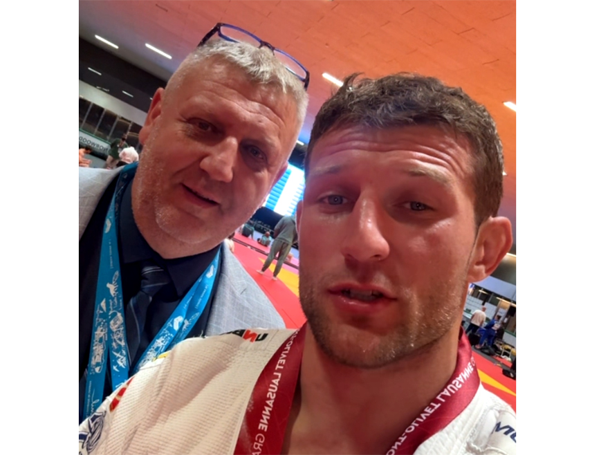 LAUSANNE, AUGUST 30 /SRNA/ – Serbian judoka Nemanja Majdov, who is originally from Istočno Sarajevo, has won a bronze medal at the Lausanne Grand Slam in the under-90kg category.