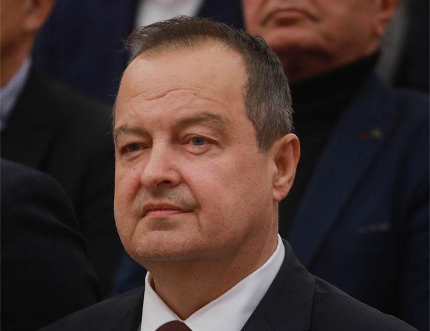 BELGRADE, SEPTEMBER 7 /SRNA/ - Serbian Interior Minister Ivica Dačić said that it was hypocritical for those who support Ustasha crimes, the Mujahideen, and Albanian terrorists to attack Serbia