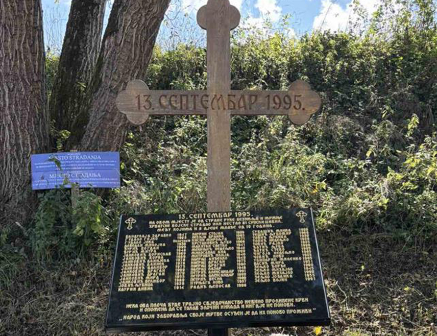 BELGRADE, SEPTEMBER 13 /SRNA/ – Miodrag Linta, president of the Association of Serbs from the Region, said the crime in the village of Bravnice near Jajce must never be forgotten, nor should those responsible for the brutal killing of 81 Serb civilians on September 13, 1995, escape accountability.