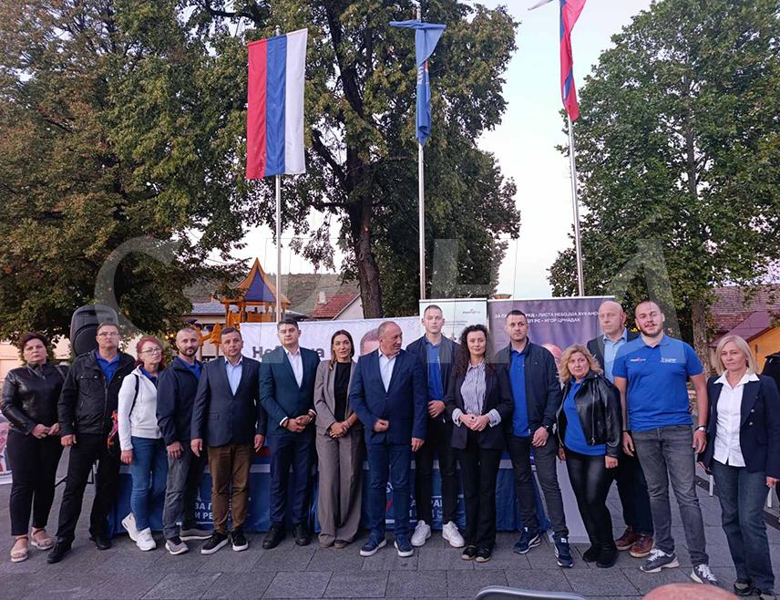 МРКОЊИЋ ГРАД, 15. СЕПТЕМБРА /СРНА/ - Кандидат Листе за правду и ред за српског члана Предсједништва БиХ Небојша Вукановић оцијенио је да ће борба на престојећим изборима бити тијесна, те позвао бираче да изађу на изборе и искористе своје право гласа.