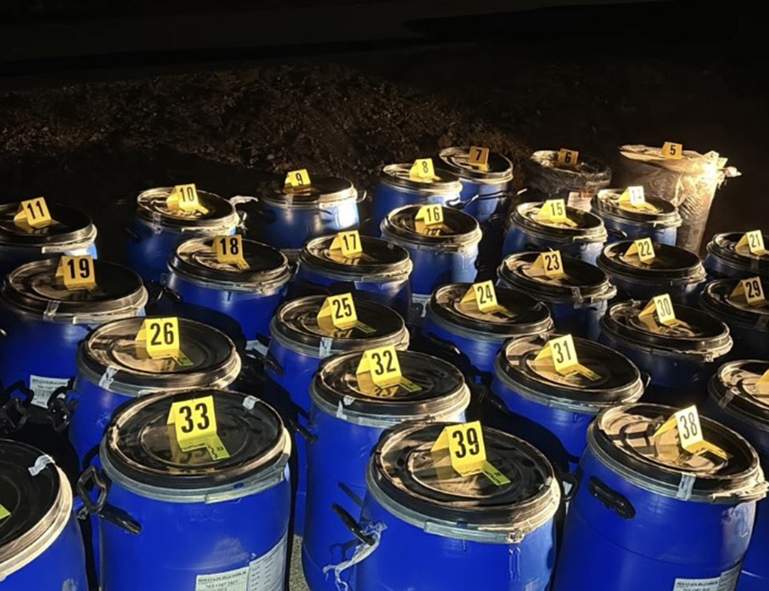 SARAJEVO, SEPTEMBER 17 /SRNA/ - Synthetic narcotics with a total weight of 1,095 kilograms and market value estimated at five million Euros were seized in the Ilijaš municipality, while one person was arrested, the Border Police of BiH announced.