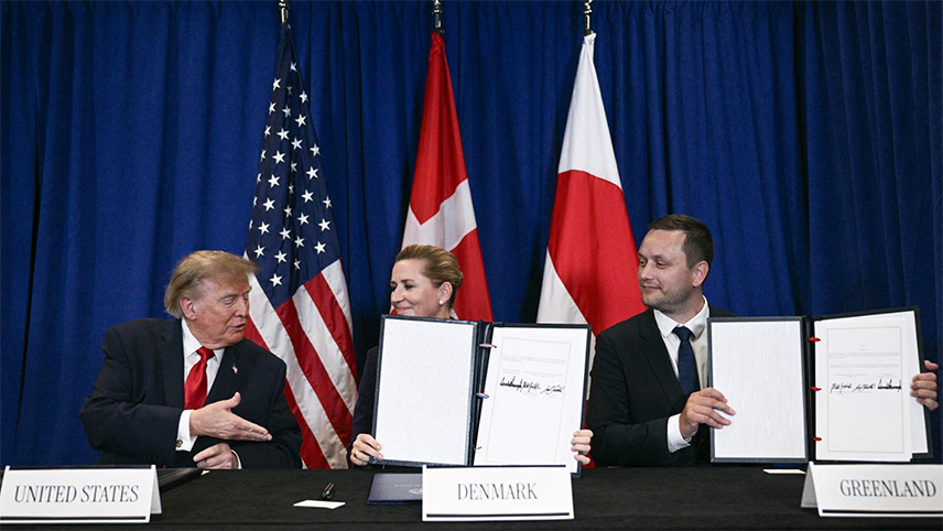 ЊУЈОРК, 22. СЕПТЕМБРА /СРНА/ - Амерички предсједник Доналд Трамп потписао је данас споразум са Данском и Гренландом с циљем јачања безбједности Арктика и Сјеверног Атлантика.