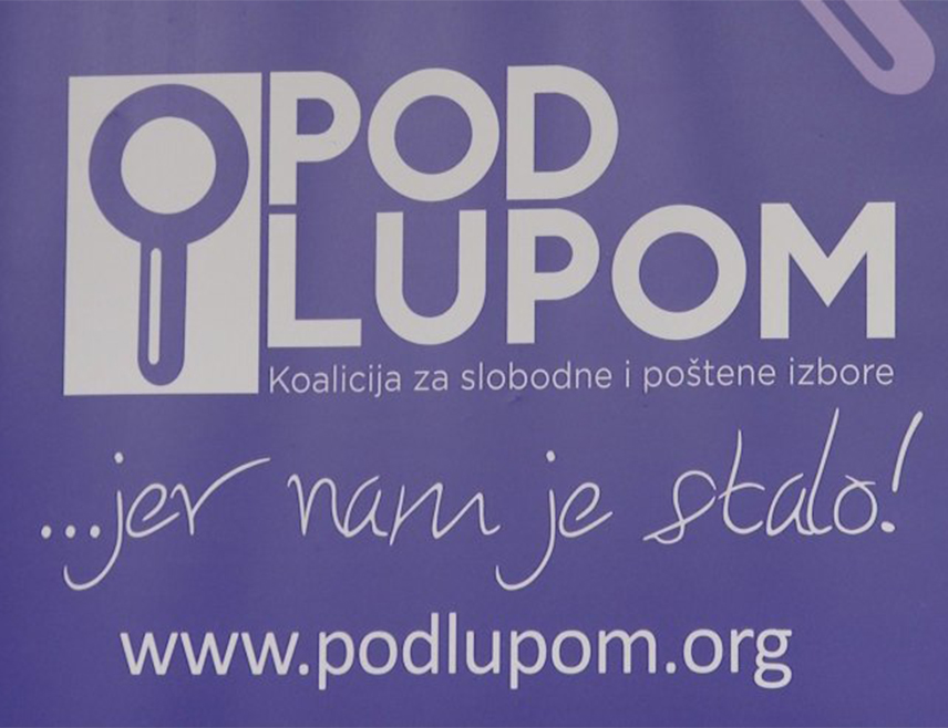 SARAJEVO, SEPTEMBER 25 /SRNA/ - The Pod Lupom /Under the Magnifying Glass/ Coalition for Free and Fair Elections warned that a significant number of election commissions, polling station committees and operators are still not ready to conduct elections using new technologies.