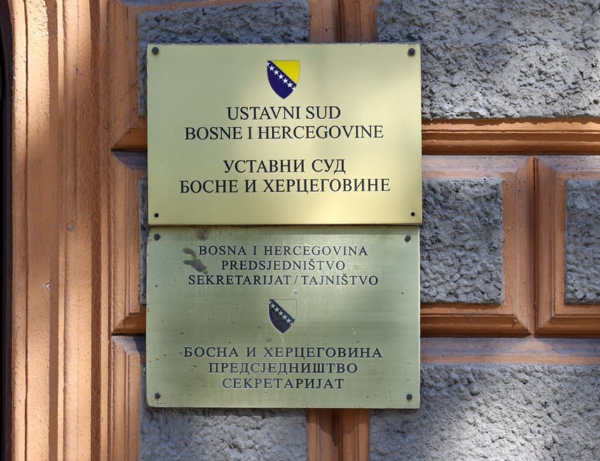 SARAJEVO, SEPTEMBER 25 /SRNA/ - The partial Constitutional Court of BiH ruled that the consulting services agreement with the company Dickens & Madson Canada, as well as budget funding for lobbying activities on behalf of and for the account of Republika Srpska through lobbying agencies, are "not in accordance with the Constitution of BiH".