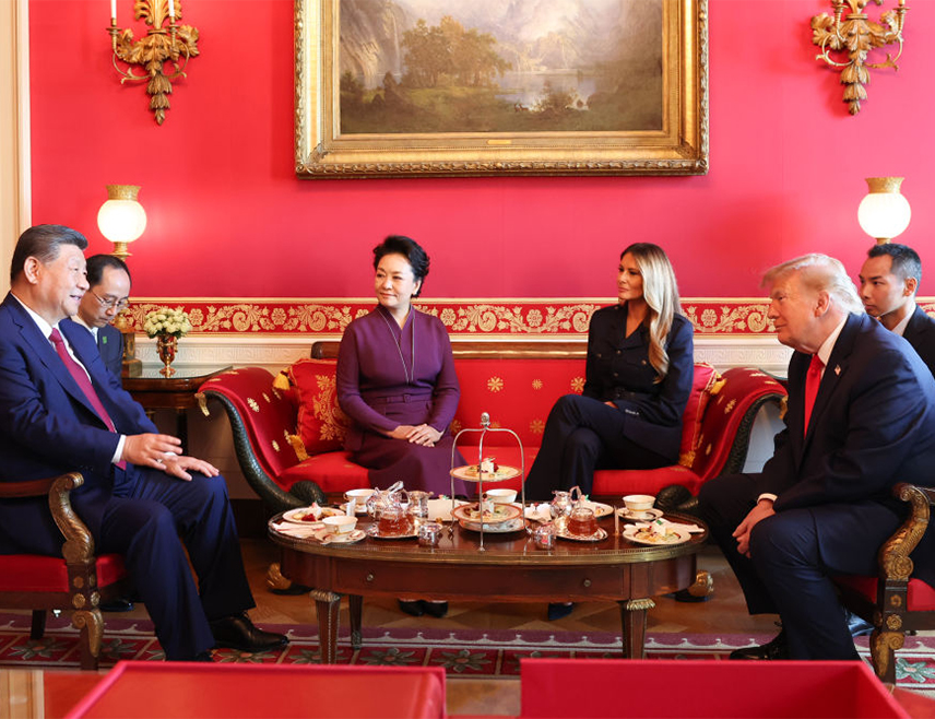 WASHINGTON, SEPTEMBER 26 /SRNA/ - Chinese President Xi Jinping and US President Donald Trump agreed to further enrich the substance of China-US relations and jointly build "a constructive and stable strategic relationship based on respect, fairness and equality".