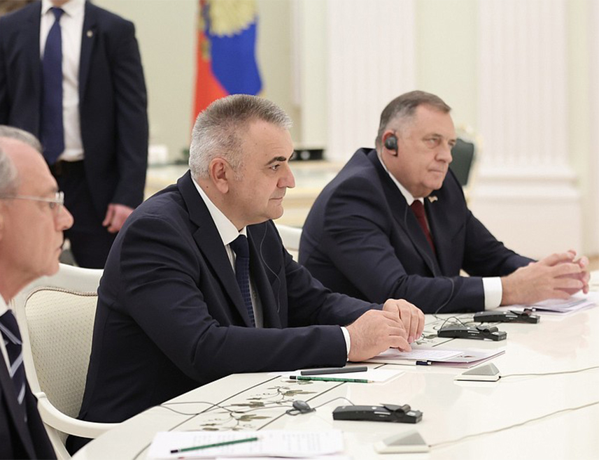 MOSCOW, SEPTEMBER 29 /SRNA/ — President Milorad Dodik said that Russian President Vladimir Putin had approved one admission quota for Republika Srpska students in the postgraduate programme at the Diplomatic Academy of the Russian Ministry of Foreign Affairs.