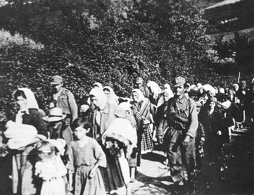 BELGRADE, OCTOBER 3 /SRNA/ - The oldest witness to Ustaše atrocities in the Potkozarje region, 104-year-old Jelka Dojčinović from Podgradci, said she still remembers the cries of children being torn from their mothers by the Ustaše on the way from Stara Gradiška, where they had first been taken, to Jasenovac.