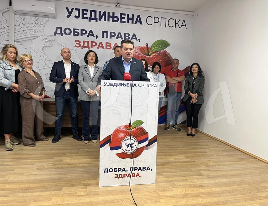 БАЊАЛУКА, 4. ОКТОБРА /СРНА/ - Предсједник Уједињене Српске Ненад Стевандић изјавио је да је та странка, упркос бројним притисцима, санкцијама и отежаним условима за дјеловање, остварила бољи изборни резултат него на претходним изборима.