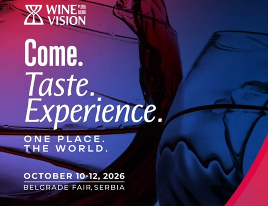 BELGRADE, OCTOBER 5 /SRNA/ - The Wine Vision by Open Balkan International Wine, Food and Spirits Fair, one of the largest and most significant wine and gastronomy events in Europe, will be held at the Belgrade Fair from October 10 to 12 under the slogan "One Place. The Whole World".
